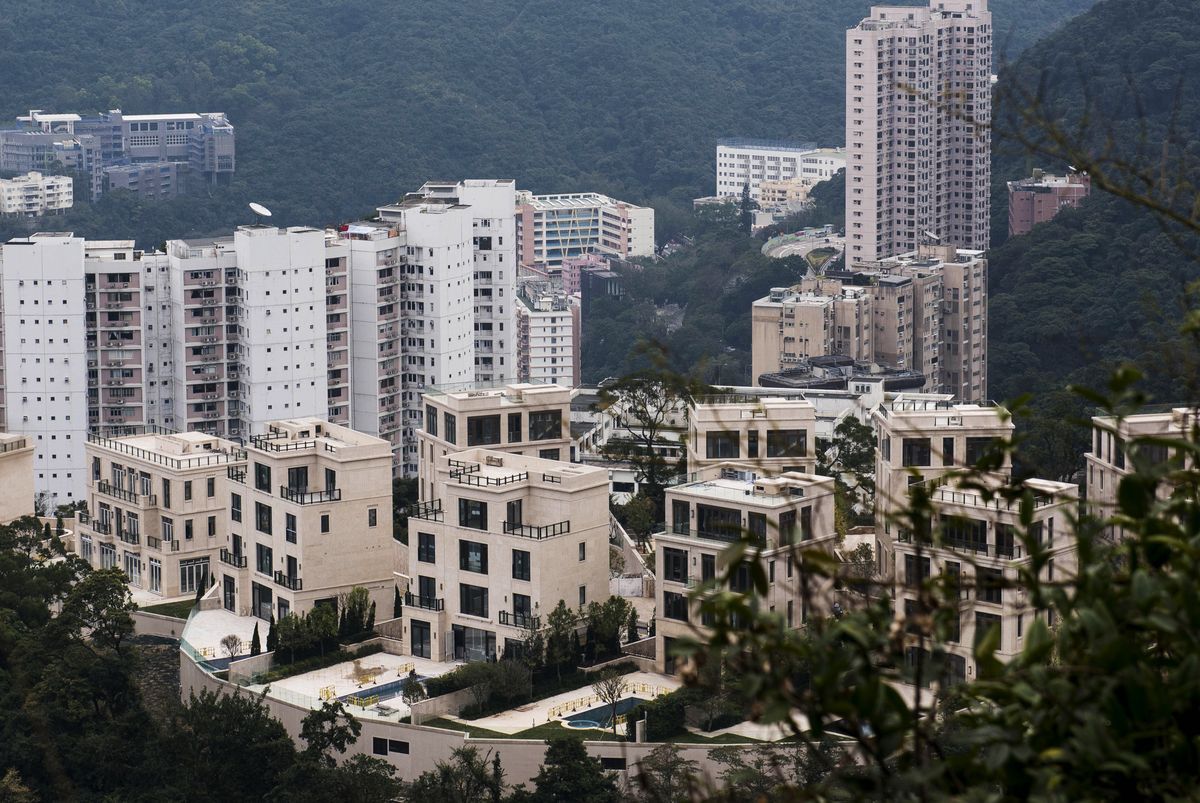 A parking spot in Hong Kong luxury property Mount Nicholson, has recently sold for record-breaking US$1.3 million, making it the most expensive parking space in the world (Photo: South China Morning Post/Getty Images)