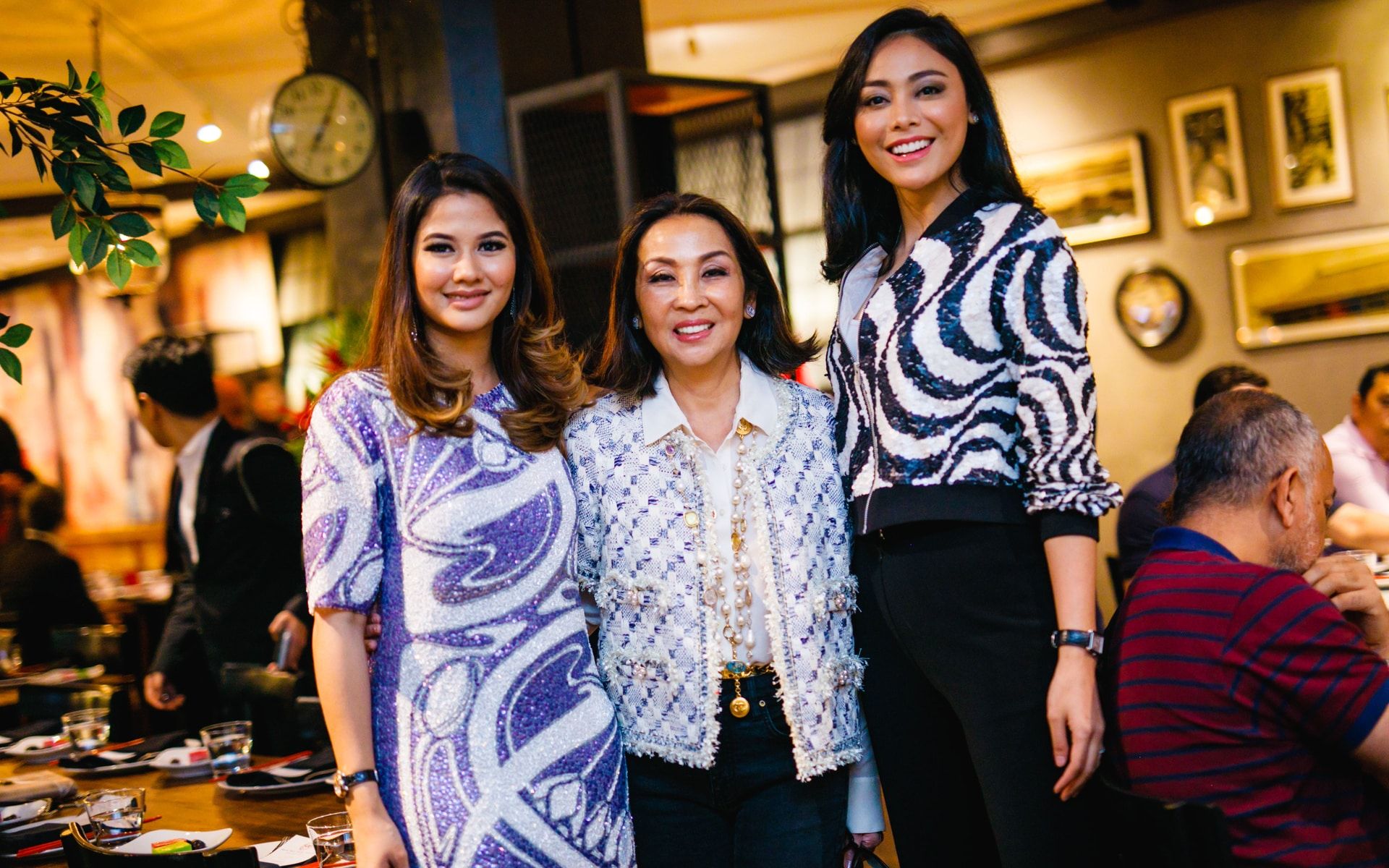 Sonia Rashidi, Dato' Seri Farah Khan and Whulandary Herman