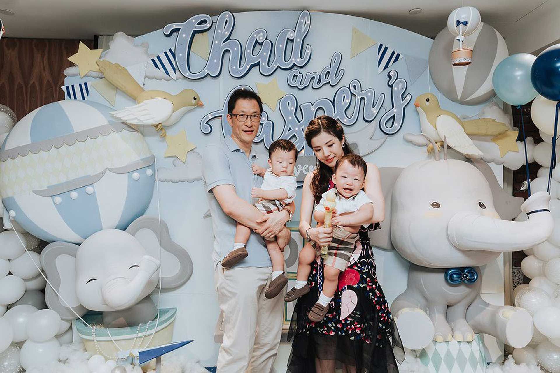 Teh Lip Jin, Chad Teh, Toh Su-Quinn and Casper Teh