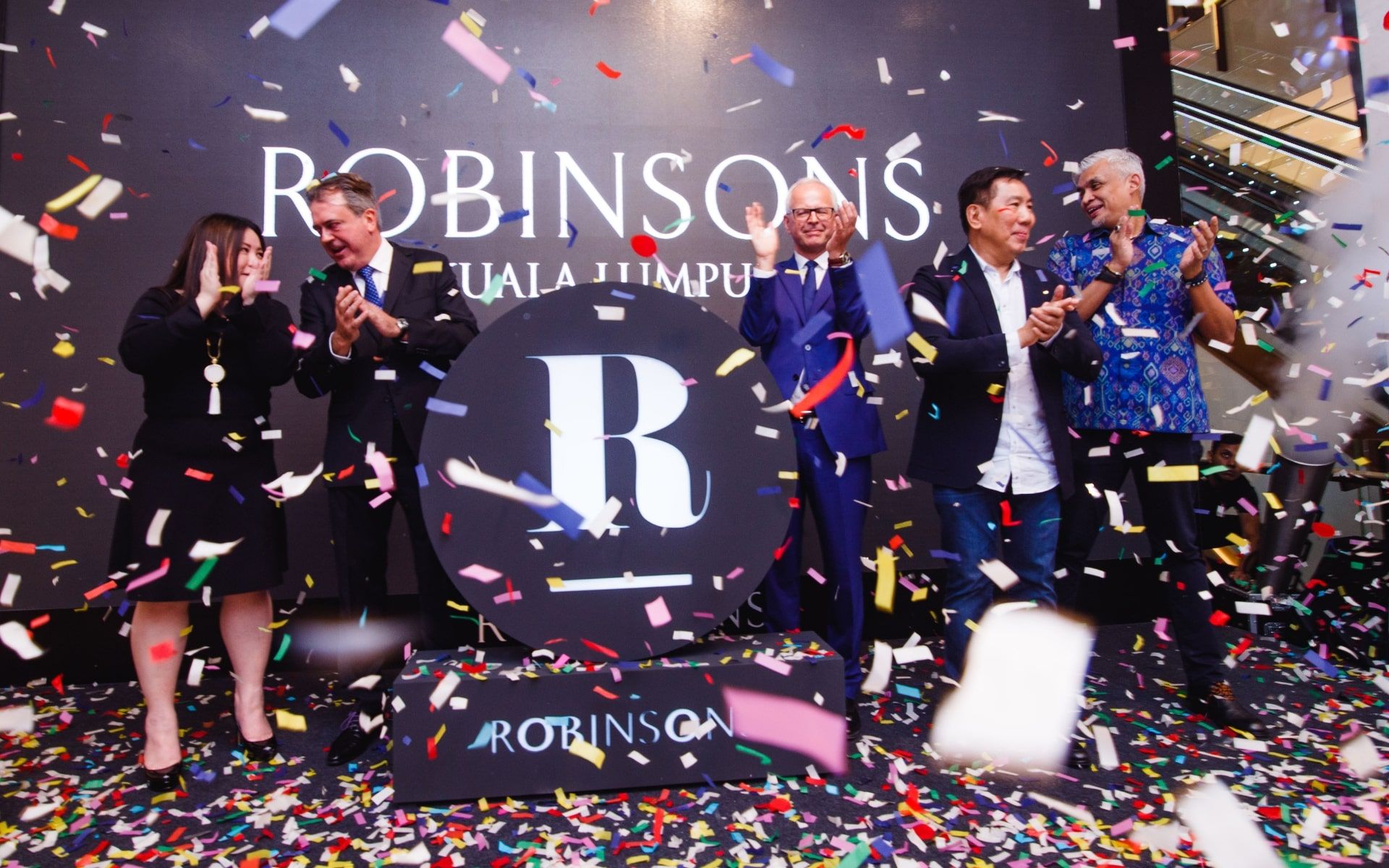 Ashley Tang, Christophe Cann, Paul Delaoutre, Datuk David Ban and Zahir Kelvin Ong