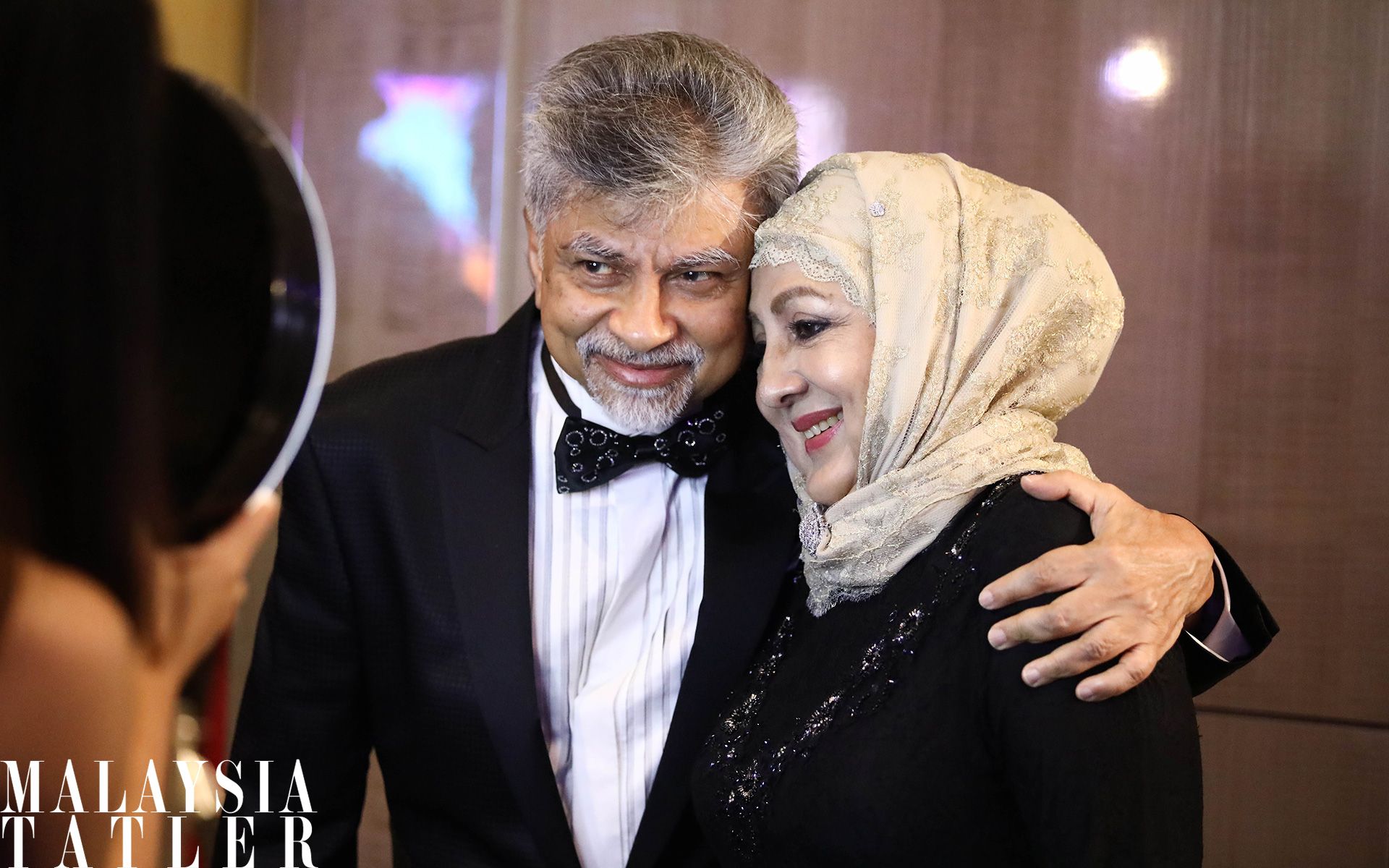 Tan Sri Ariffin Yusuf and Puan Sri Abedah Seman