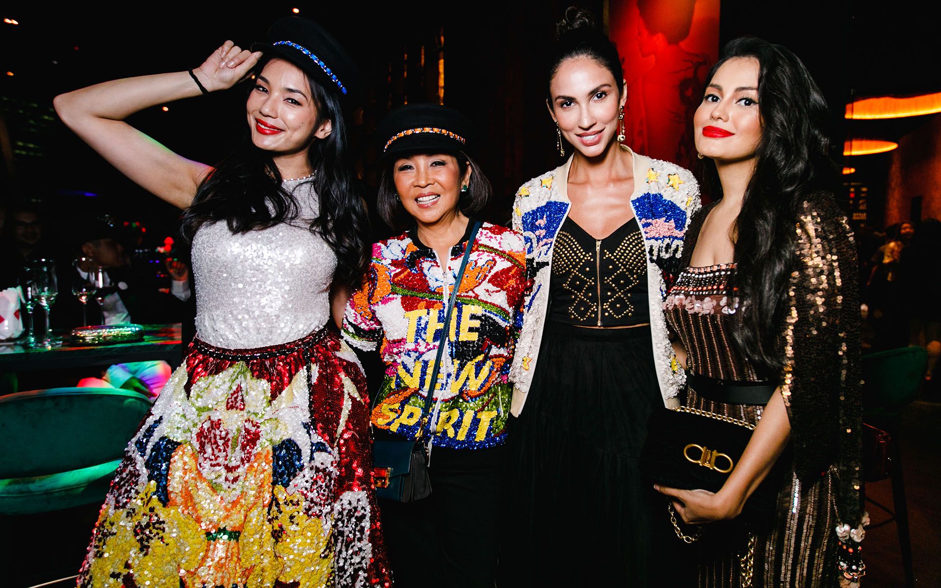 Andrea Fonseka, Dato' Seri Farah Khan, Deborah Henry and Fyza Kadir