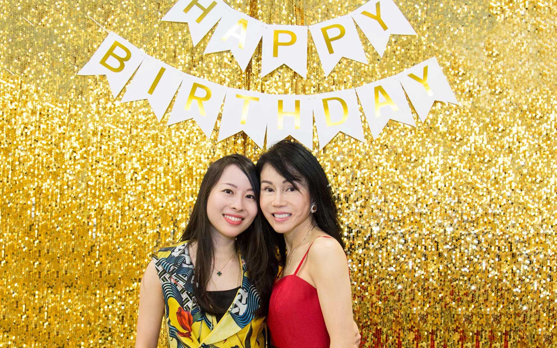 Caleen Chua and Datin Seri Isabell Lim