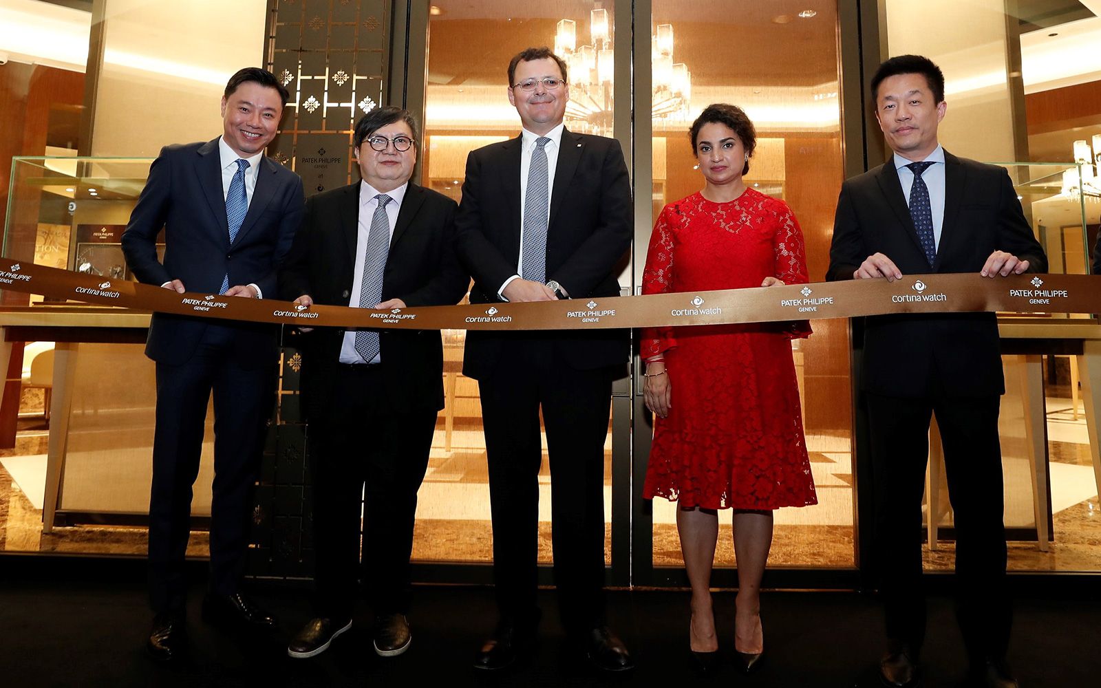 Tay Liam Khoon, Raymond Lim, Thierry Stern, Deepa Chatrath and Francis Tan