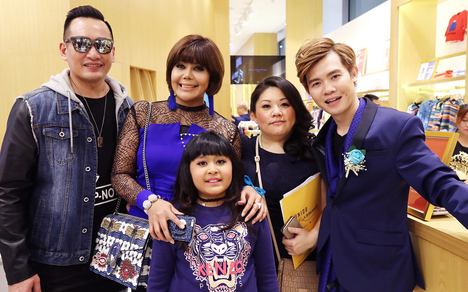Dato' AC Mizal Zaini, Datin Emylia Rosnaida, Fea Eryss, Mary Ng and Matthew Benjamin Yoon