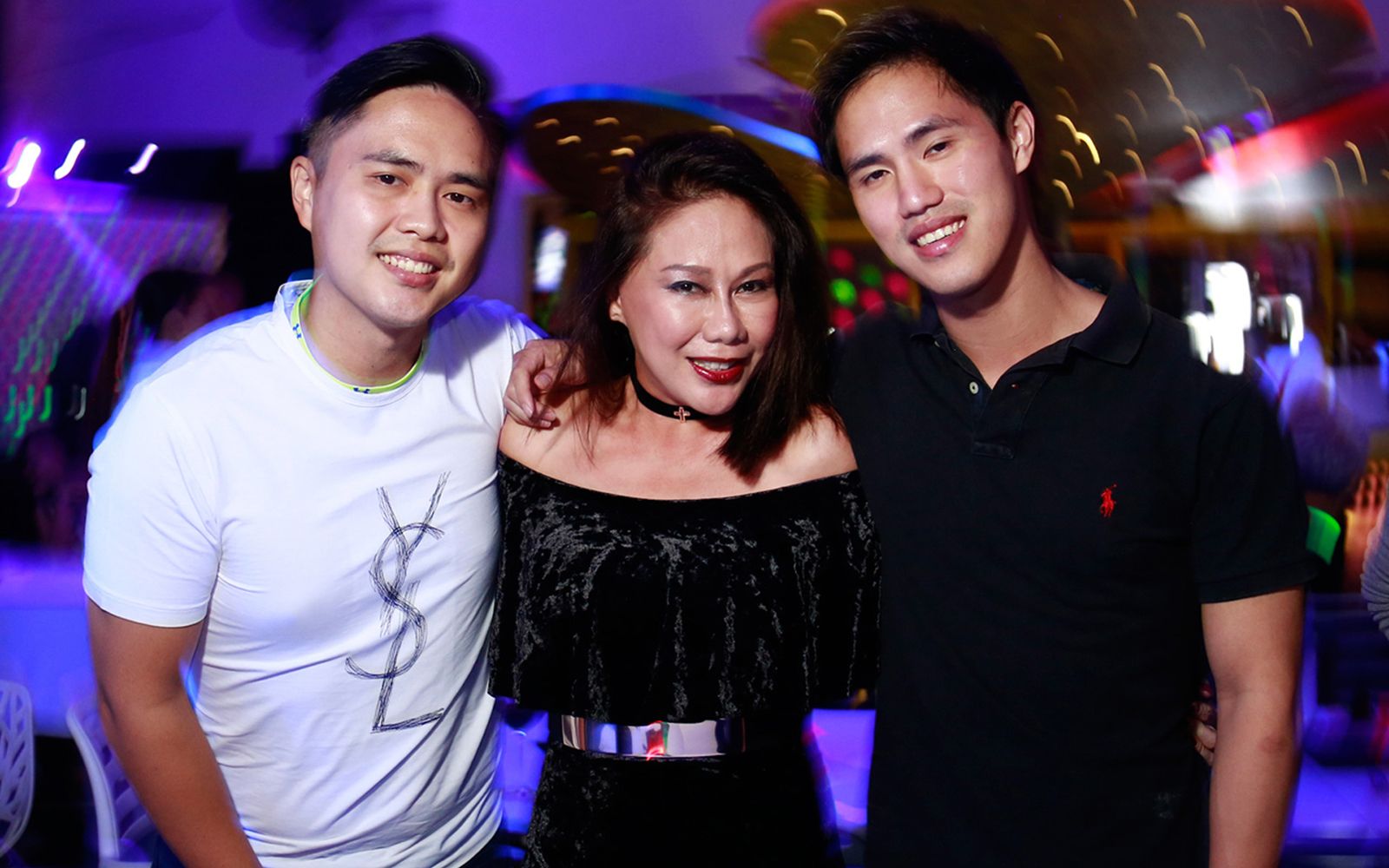 Brian Choo, Michele Kwok and Mark Choo