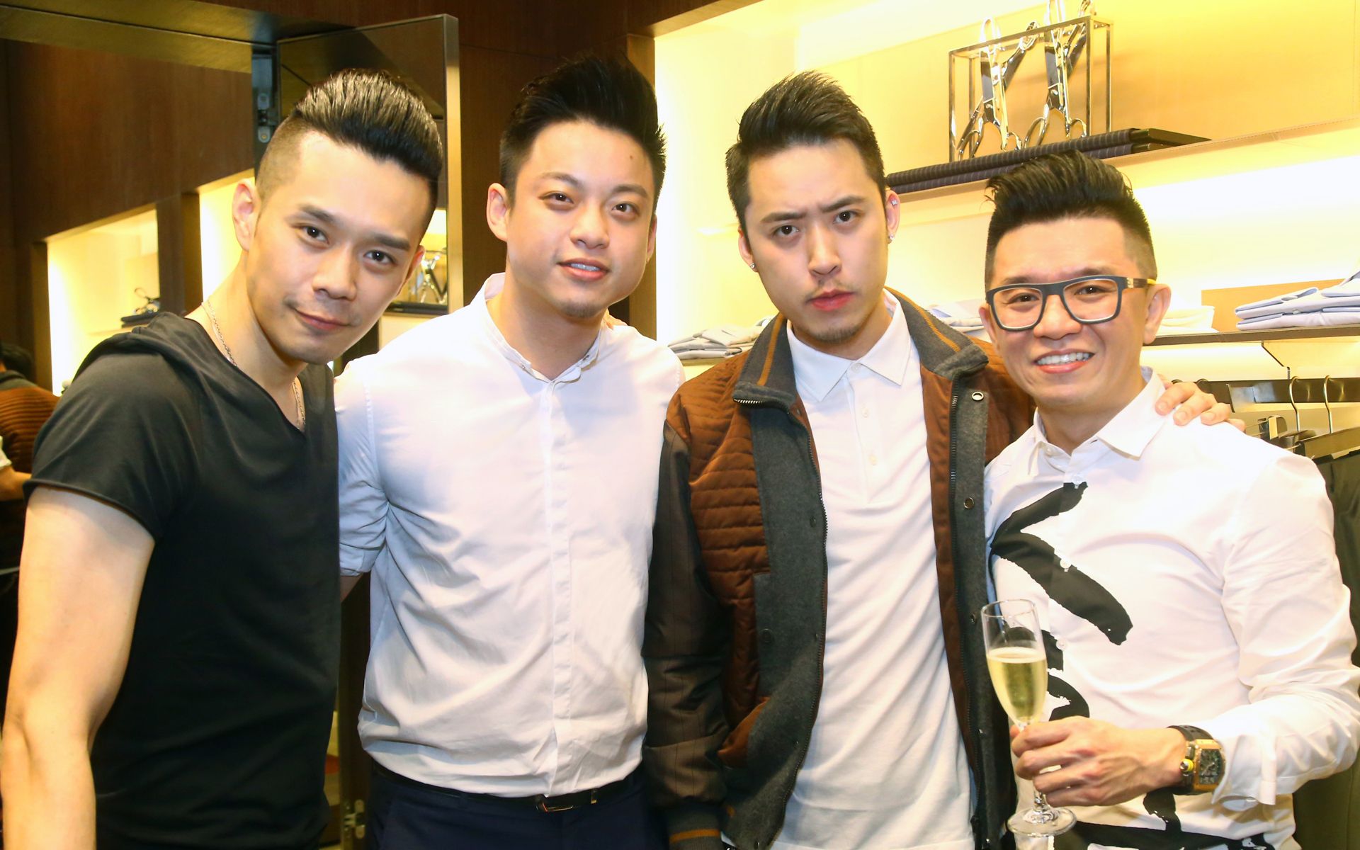 Mah Kok Wah, Jayden Liew, Bryan Loo and Danis Lee