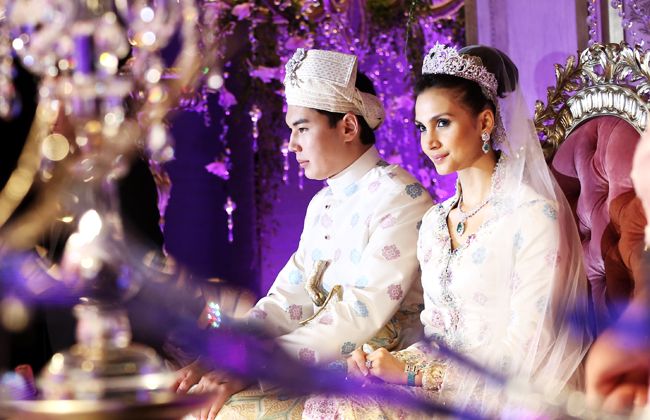 Akad nikah ceremony of Dias Atamkulov and Alia Geneid