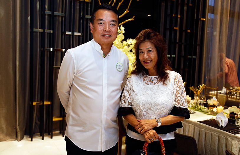 President and CEO of Eco World Dato' Chang Khim Wah and Sylvia Gan