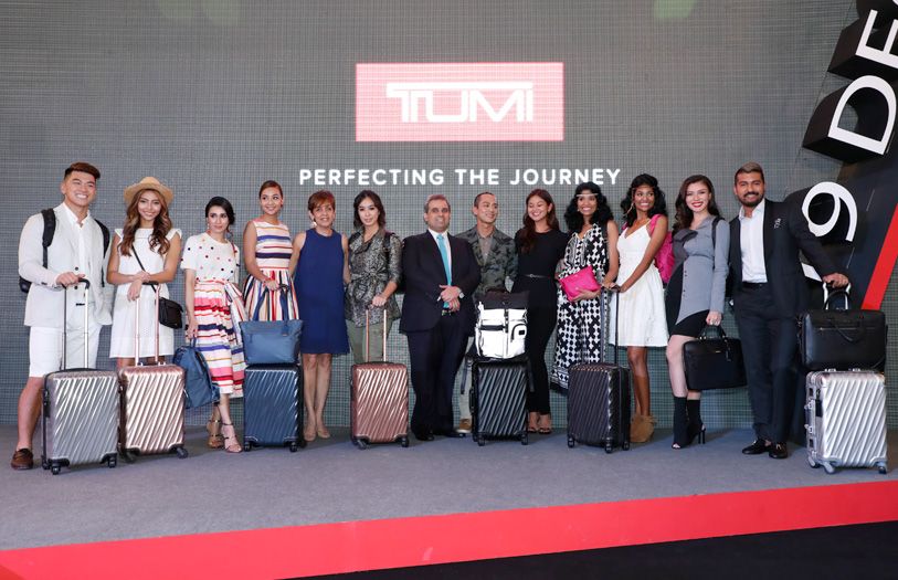 Tumi's Global Citizens at the premier of the new 19 Degree collection