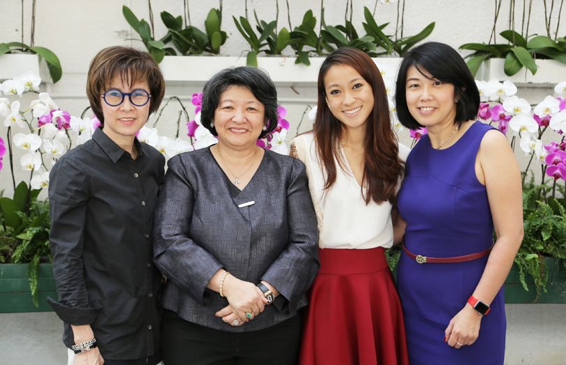 Lily Hui, Dato' Yeoh Soo Min, Rebekah Yeoh and Teoh Chu Lin