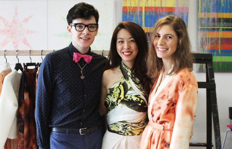 (L-R) Rory Hutton; Founder of Cuevolution, Lim Ai Chiin and Cristina Sabaiduc