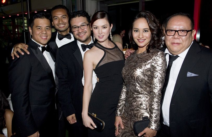 Ezra Effendi, Casmad Sanuri, Tunku Mohd Alauddin Naquiyuddin, Danielle Peita Graham, Maya Karin and Edwin Wee