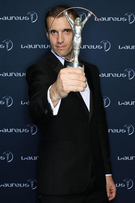 Jamie Bestwick, 8-time X Games gold medalist BMX athlete, who won the Laureus World Action Sportsperson of the Year