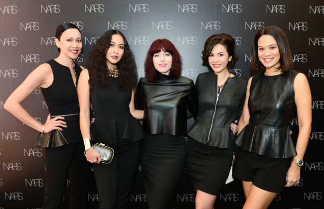 Bernie Chan, Debbie Goh, Jane Richardson (NARS International Lead Stylist), Vanessa Chong and Elaine Daly