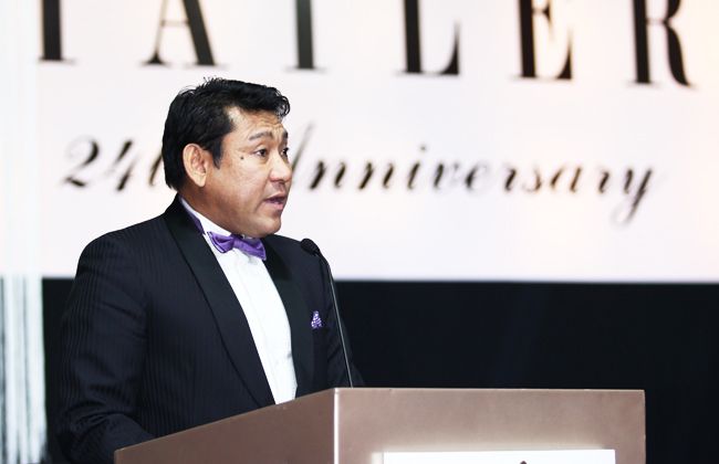 Razak gave an eloquent speech thanking Malaysia Tatler for the appreciation. He went on to say, "I welcome any form of accolade that strengthens my faith in what I do."