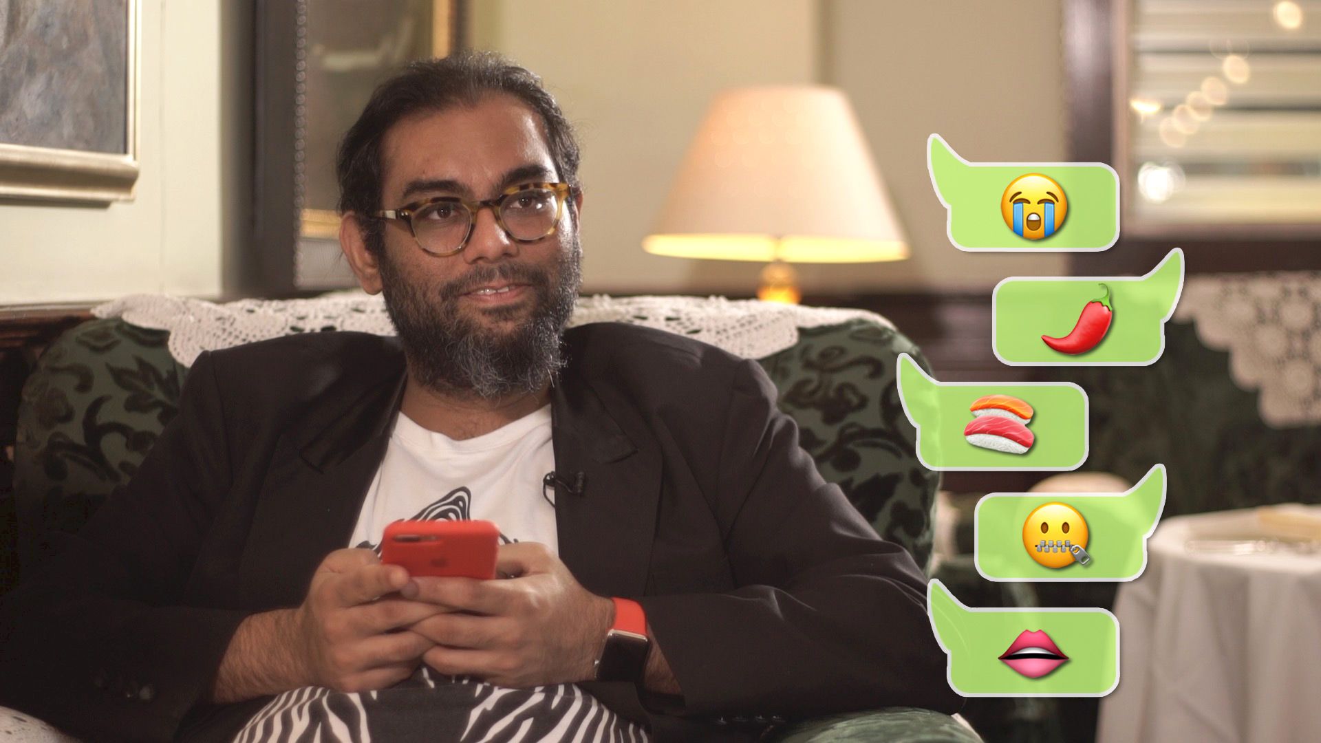 Emoji speak with Gaggan Anand