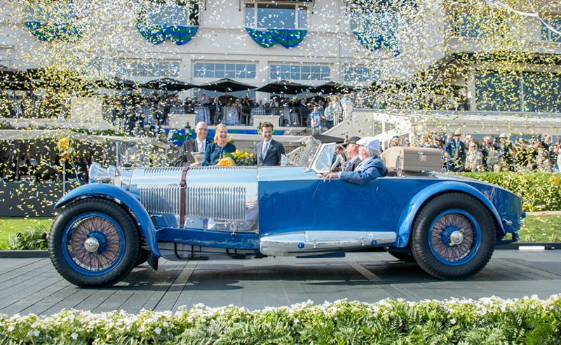 A 1929 Mercedes-Benz S Barker Tourer Wins Best Of Show At Pebble Beach