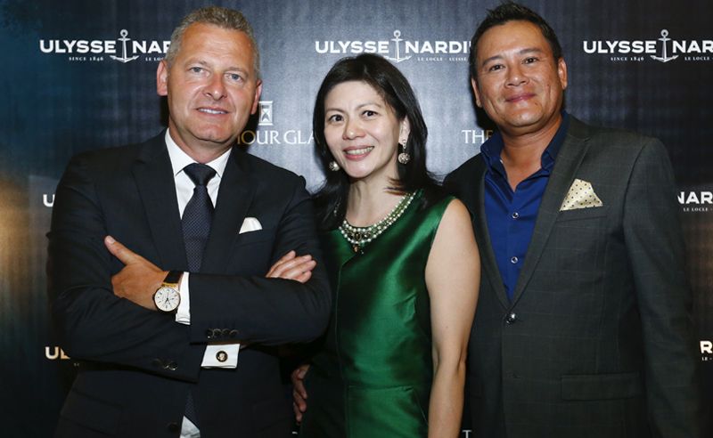 Patrik Hoffmann, Che Puan Datin Winnie Low and Tunku Dato’ Johanez