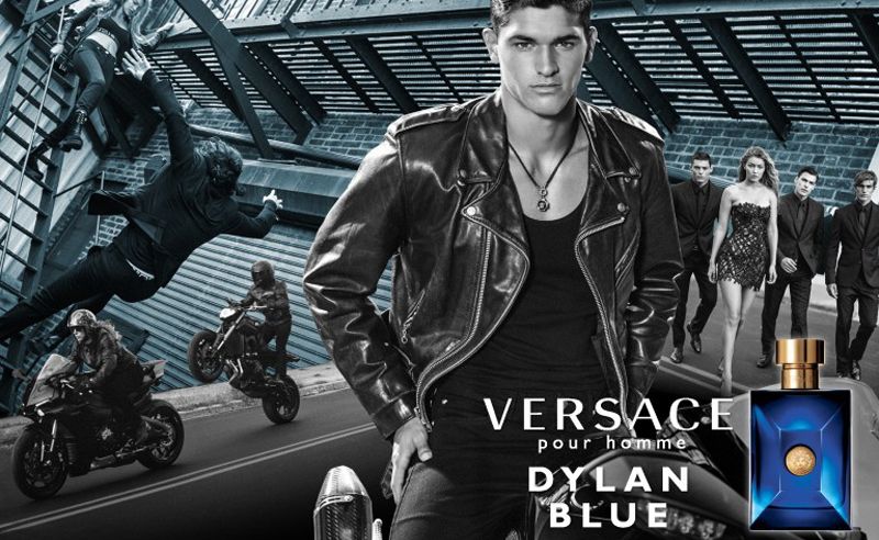 Versace has a new fragrance for men: Dylan Blue
