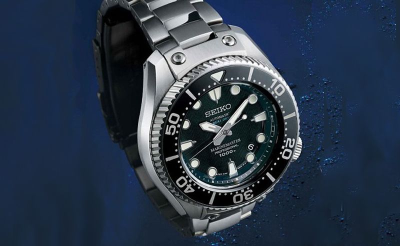 seiko deep blue divers watch