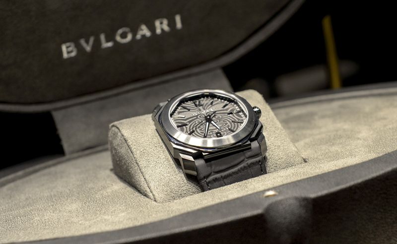 Bulgari Octo All Blacks 100 Club special watch