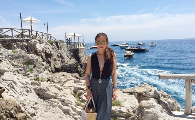 Melissa Sin, Capri, Italy