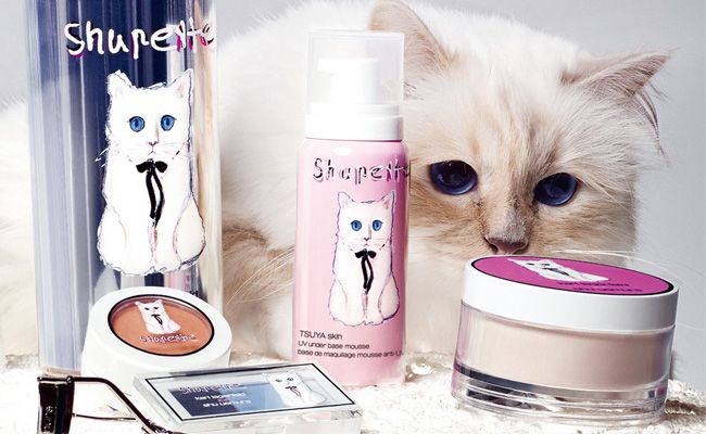 Shu Uemura x Karl Lagerfeld's 'Shupette' collection on sale in November