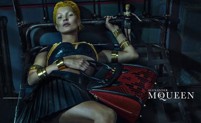 Kate Moss for Alexander McQueen Spring-Summer 2014 ©Alexander McQueen