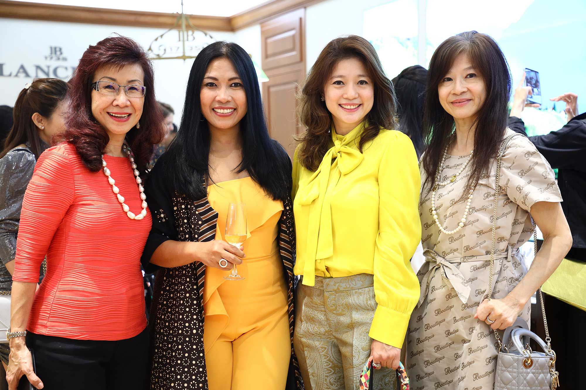 Florence Fang, Emmy Tellier, Mariam Teh and Faridah Teh