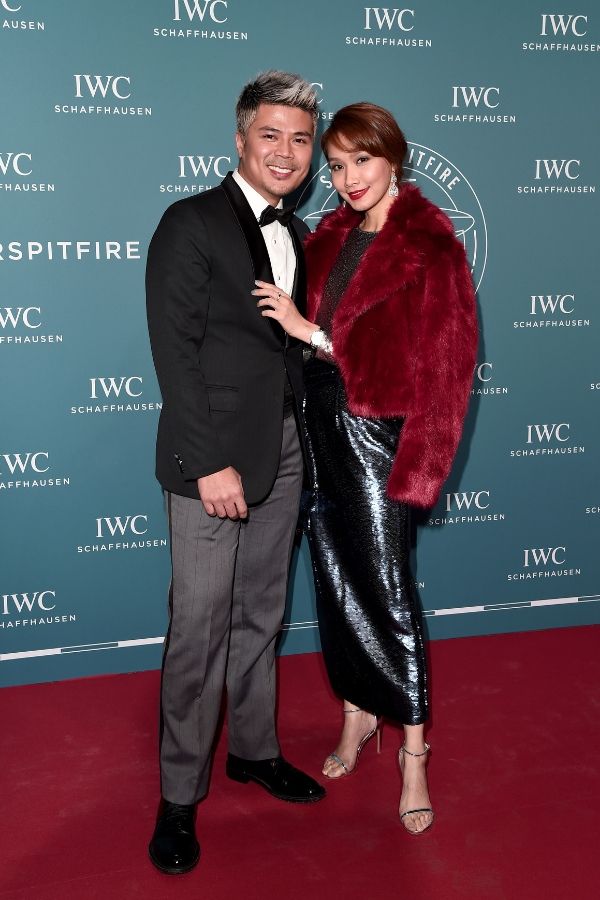 Awal Ashaari and Scha Alyahya at IWC Schaffhausen