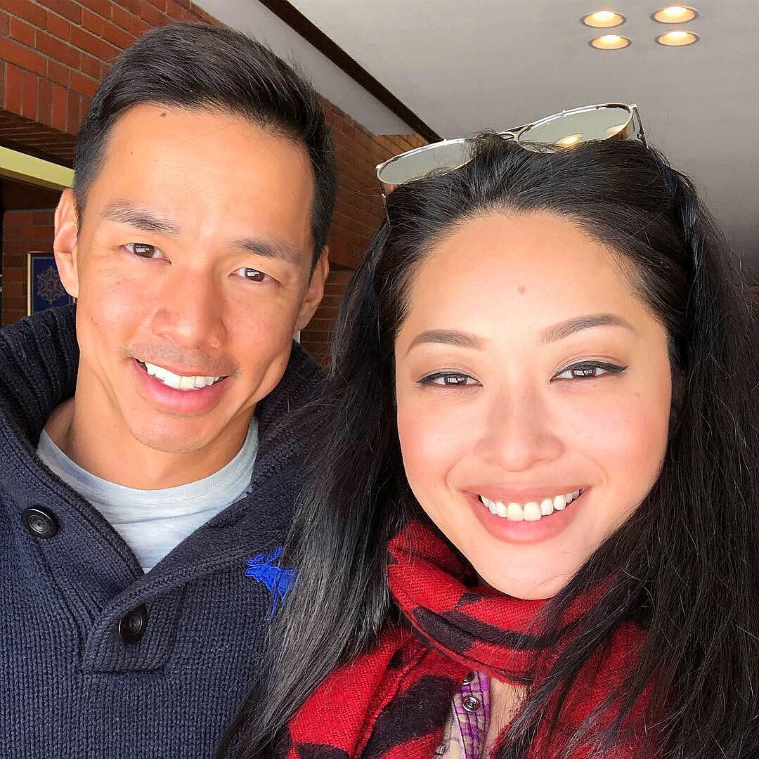 Upon noticing great selfie lighting, Tan San Chuan and his main squeeze Sarah Lian just had to blind us with their god-given good looks (Photo credit: @hulk_faba)