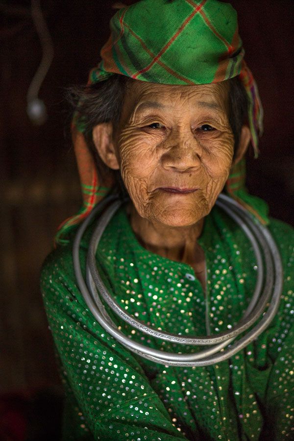 A smiling tribe member in Meo Vac