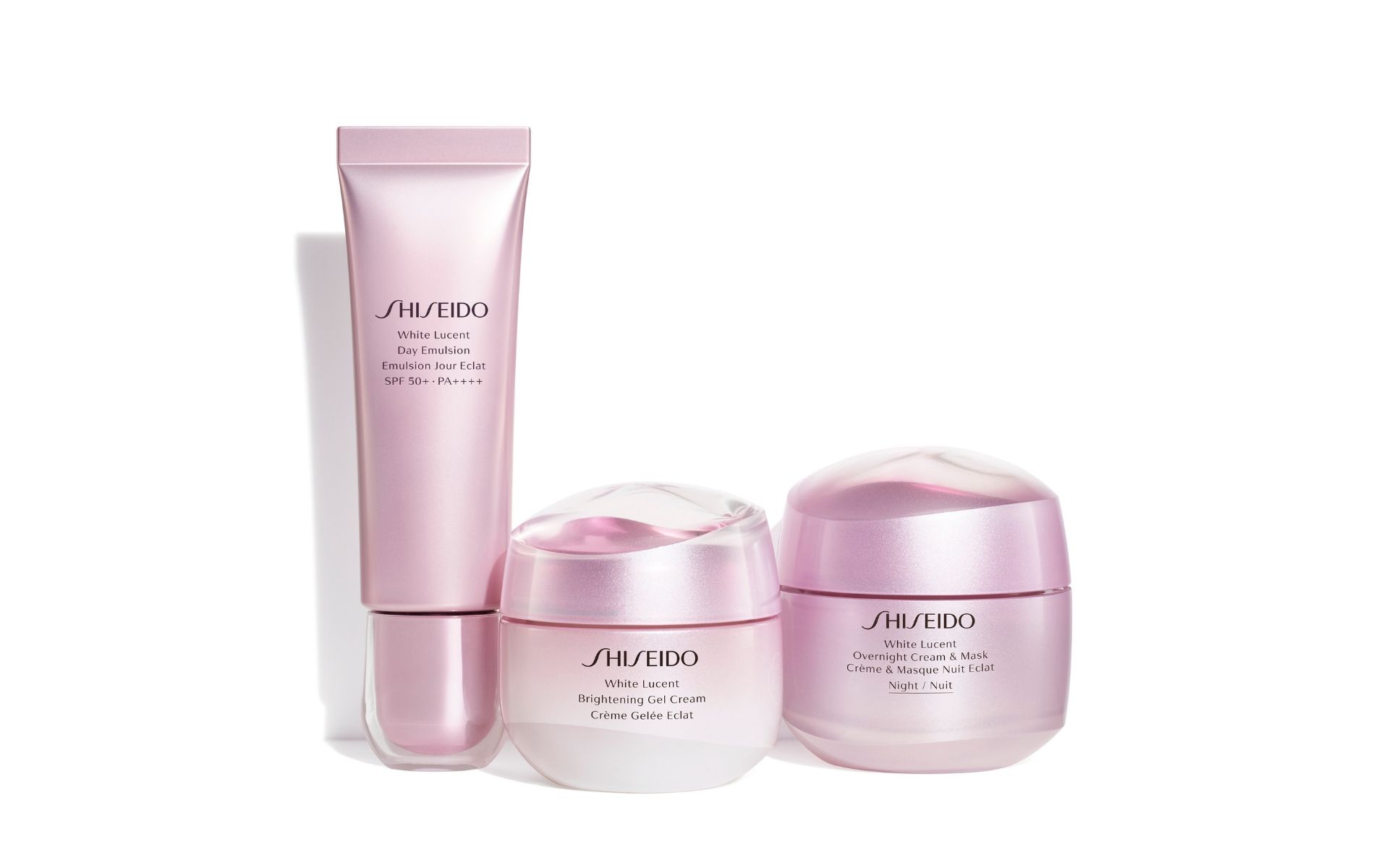 The new Shiseido White Lucent products contain the SAKURA-Bright Complex—a blend of potent ingredients that address dark spots. Inspired by Japan’s sakura, it creates a luminous, even complexion with its latest innovation, the ReNeura Technology+™. This revolutionary technology activates the power of touch and awakens unresponsive skin. As a result, skin responds rapidly to skincare, fights back against key signs of aging, and generates youthful radiance from within.