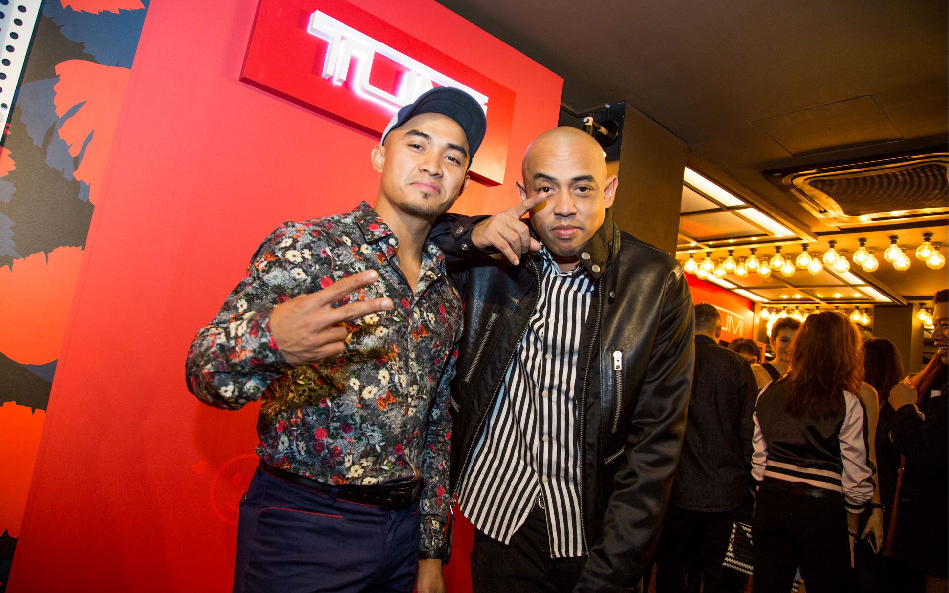 Azizul Hasni Awang and Joe Flizzow