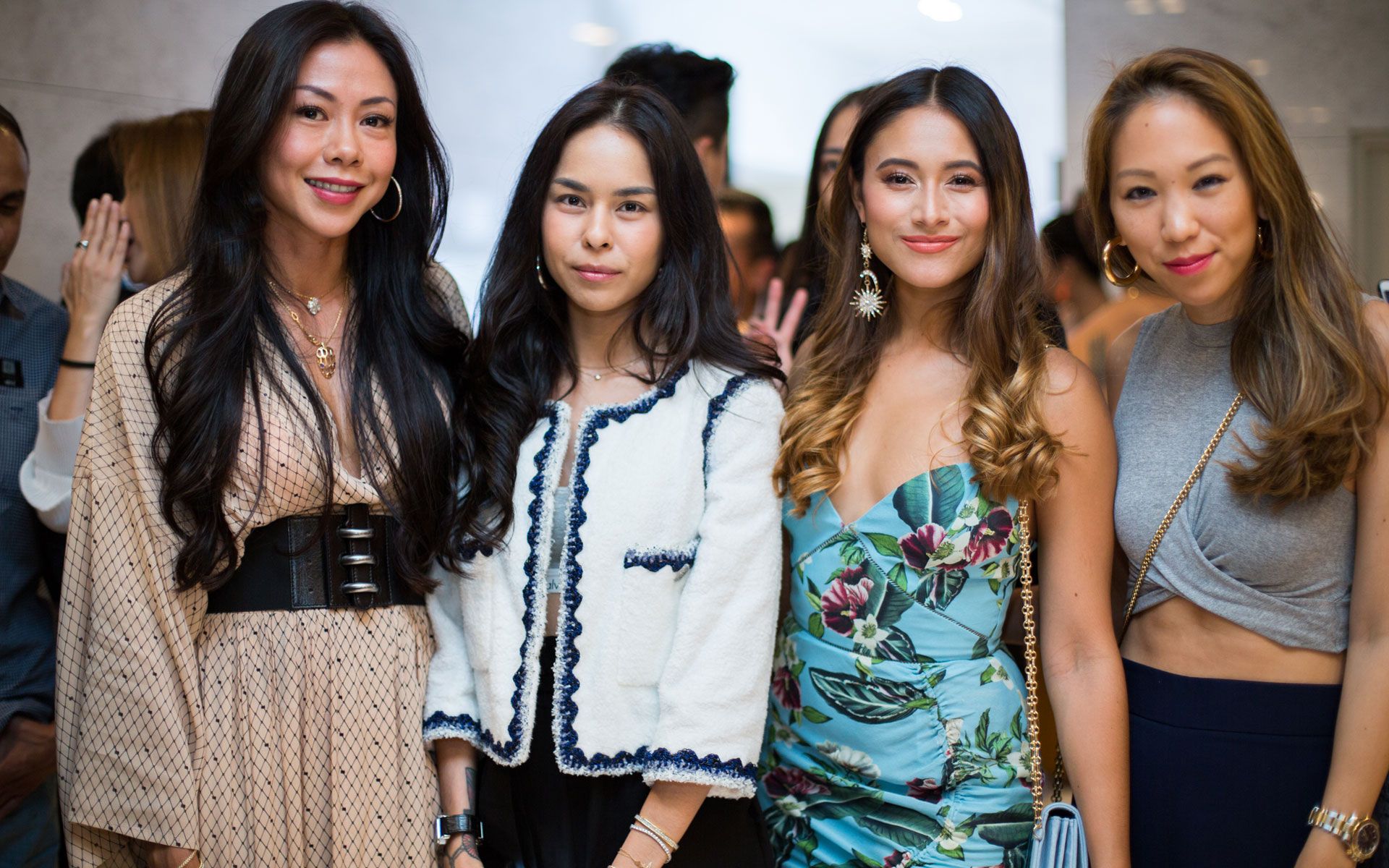 Datin Wira Sabrena Dani, Kim Raymond, Tunku Elana Khyra and Diane Chia