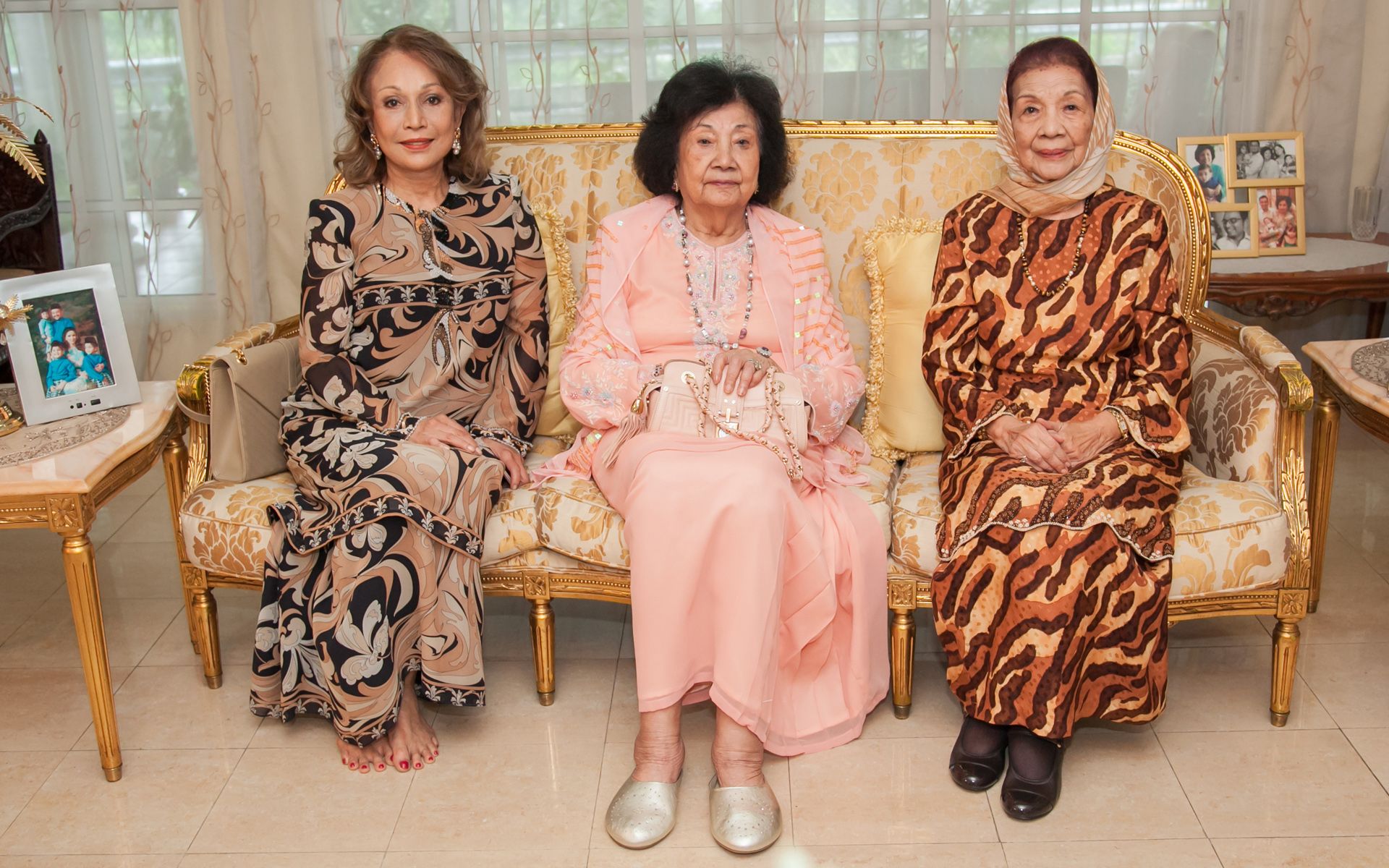 Tunku Dato' Seri Nurul Hayati, Tuanku Najihah Tunku Besar Burhanuddin and Tunku Shahariah Tuanku Abdul Rahman