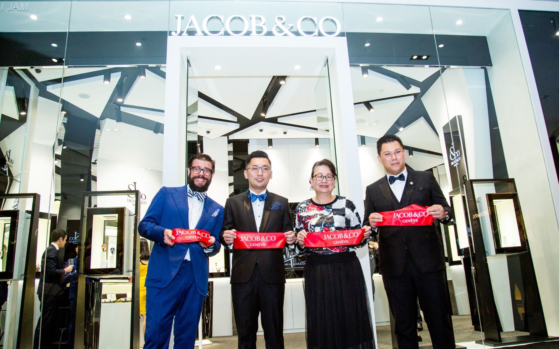 Luca Soprana, Ryan Tai, Dato' Joyce Yap and Louis Tai