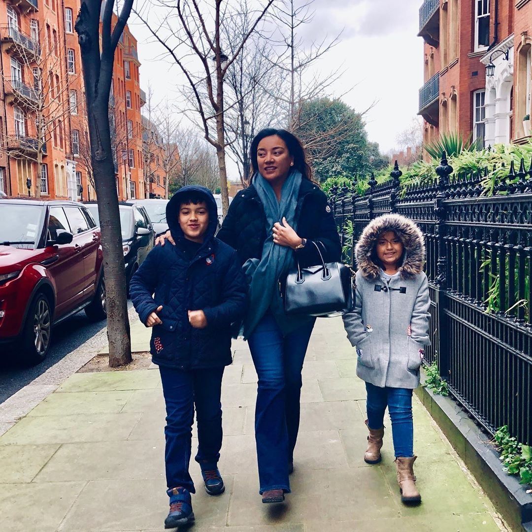 Being a mum on social media –and in real life—isn’t easy, but Tunku Myra Mudzaffar does it with enviable finesse, as her doting children would agree. (@tunkumyra/Instagram)