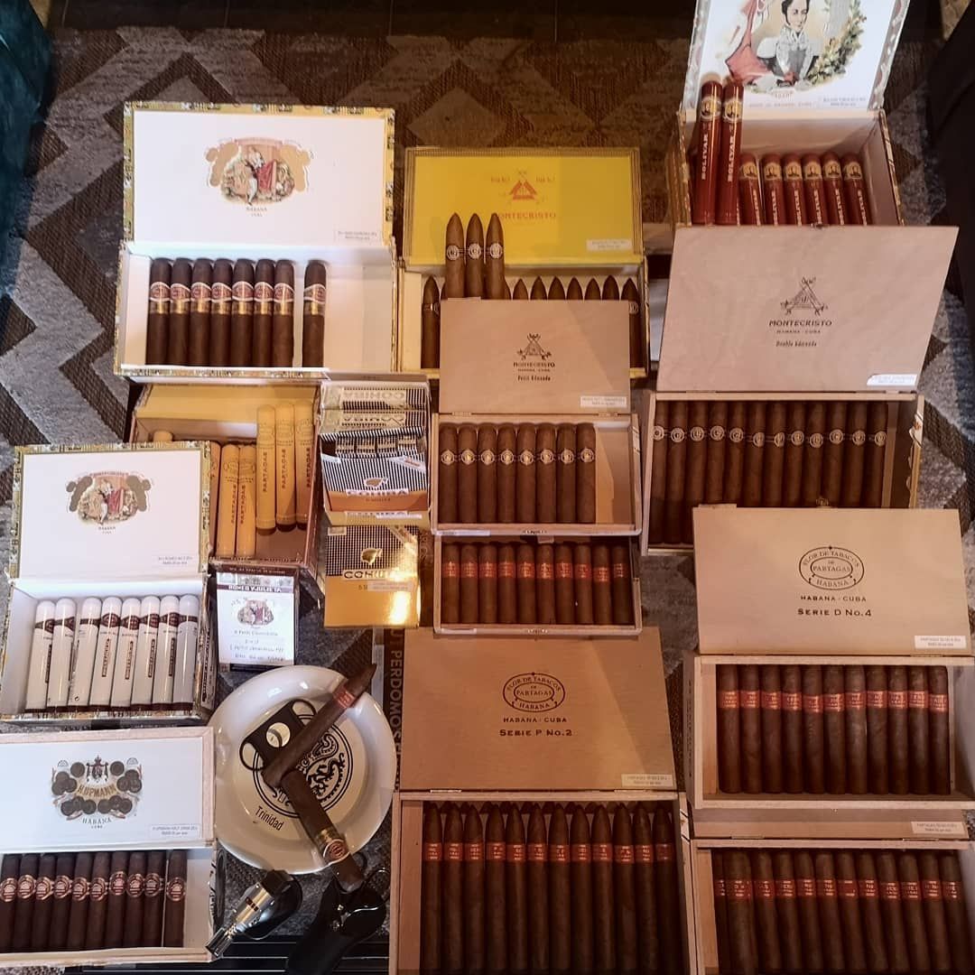 Premium Cuban Cigars With Beautiful Handmade Mexican Humidor From Trinidad Cigar Company