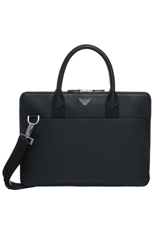 Planning to get a new laptop for the gadget-savvy man of the house? Gift it in this Emporio Armani bag. (Photo credit: Emporio Armani)