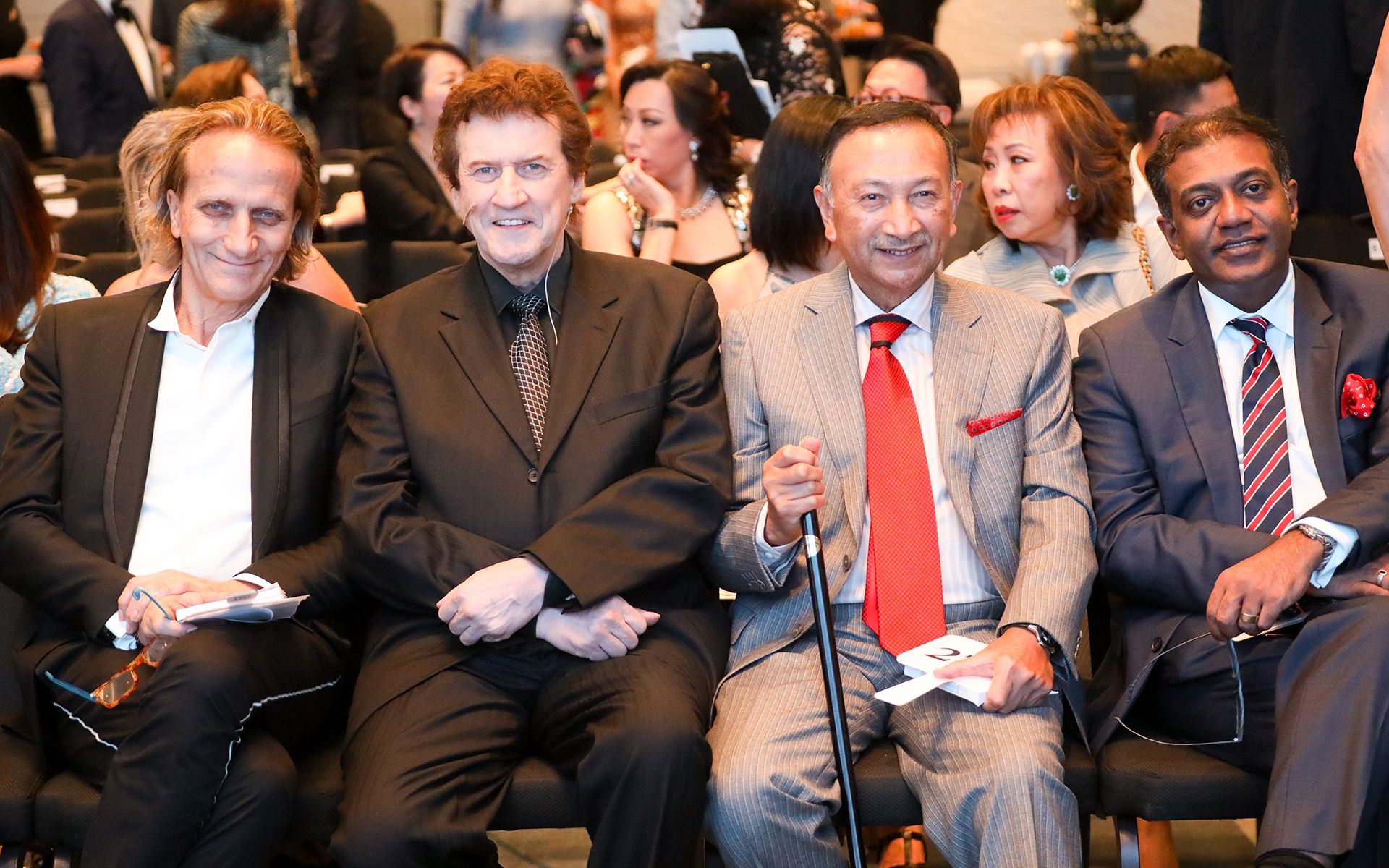 Dimitri Pantazaras, Dato' Steve Day, Tunku Dato' Seri Utama Naquiyuddin and Dato' Sri Leo Ariyanayakam