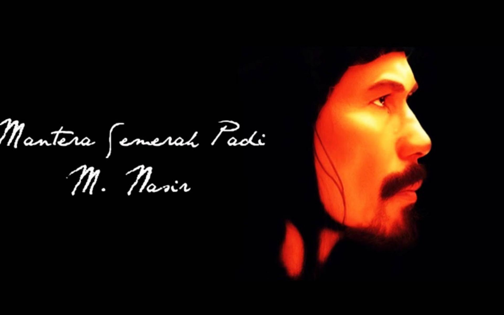 #13 "Mentera Semerah Padi" by M Nasir. (Photo credit: Youtube video)