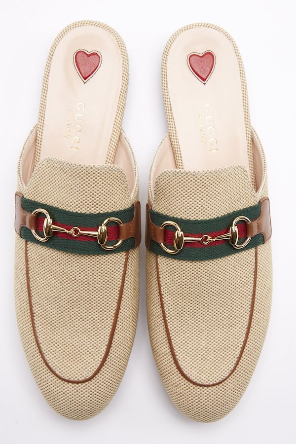 Go classic with the new spin of the Gucci Princetown Mules in beige, the comfiest slip-ons for an everyday wear. Photo: Courtesy of Gucci.