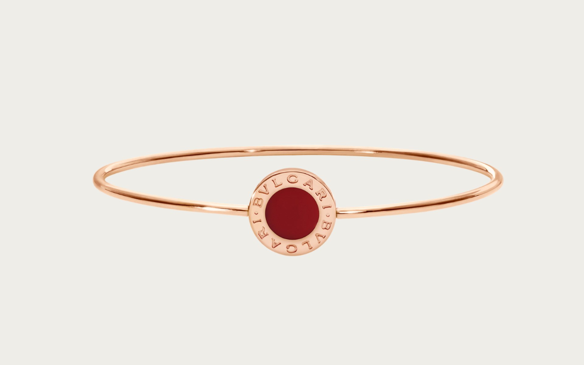 Paint the town red with this decadent Bvlgari bracelet. Photo: Courtesy of Bvlgari