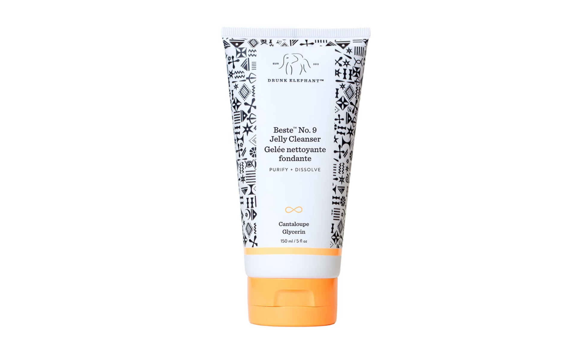Suitable for oily skin, the jelly-textured cleanser effectively removes excess oil, pollution, dirt, make-up and other impurities in a single wash. Photo: Courtesy of Drunk Elephant