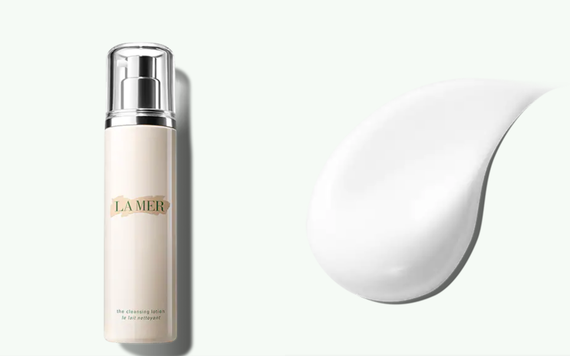 A soothing, milky emulsion that removes make-up and purifies your skin. Photo: Courtesy of La Mer