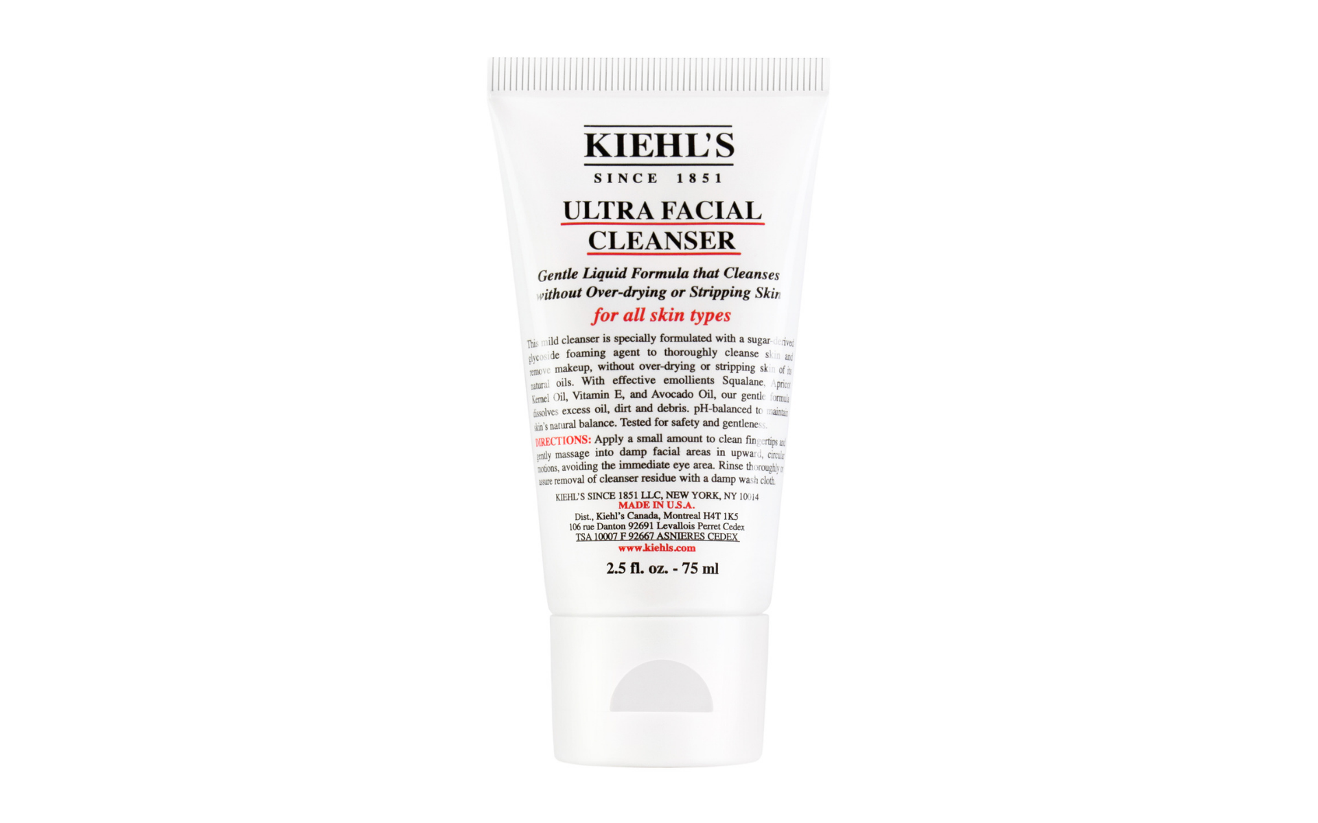 An oldie but goodie, this cleansing gel is perfect for reinvigorating dry skin. Photo: Courtesy of Kiehl's