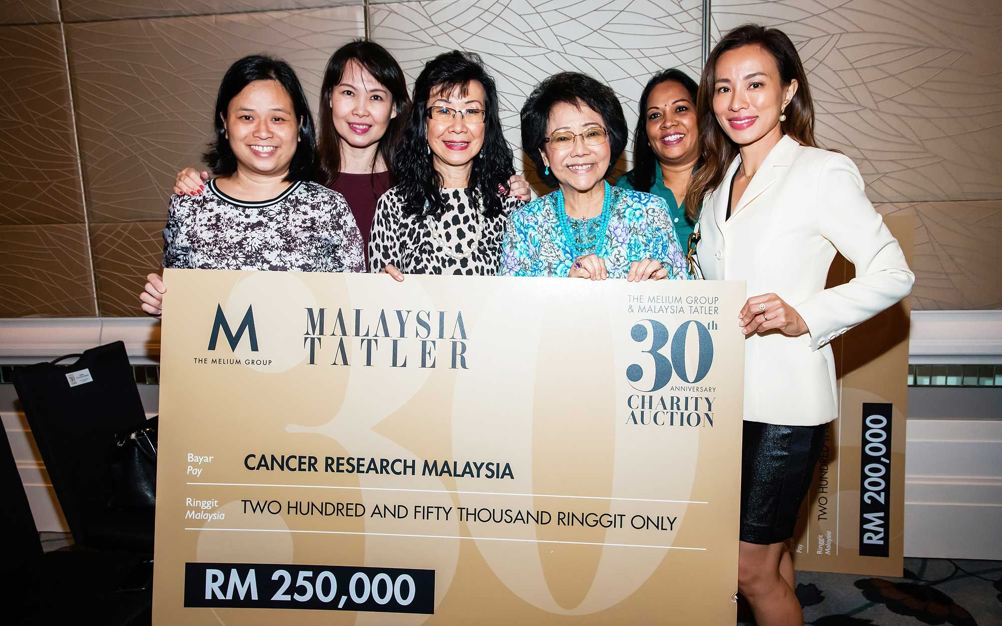 Yoon Sook Yee, Margaret Cheah, Florence Fang, Toh Puan Aishah Ong, Raaginee Shalesh and Claire Lee Bloy