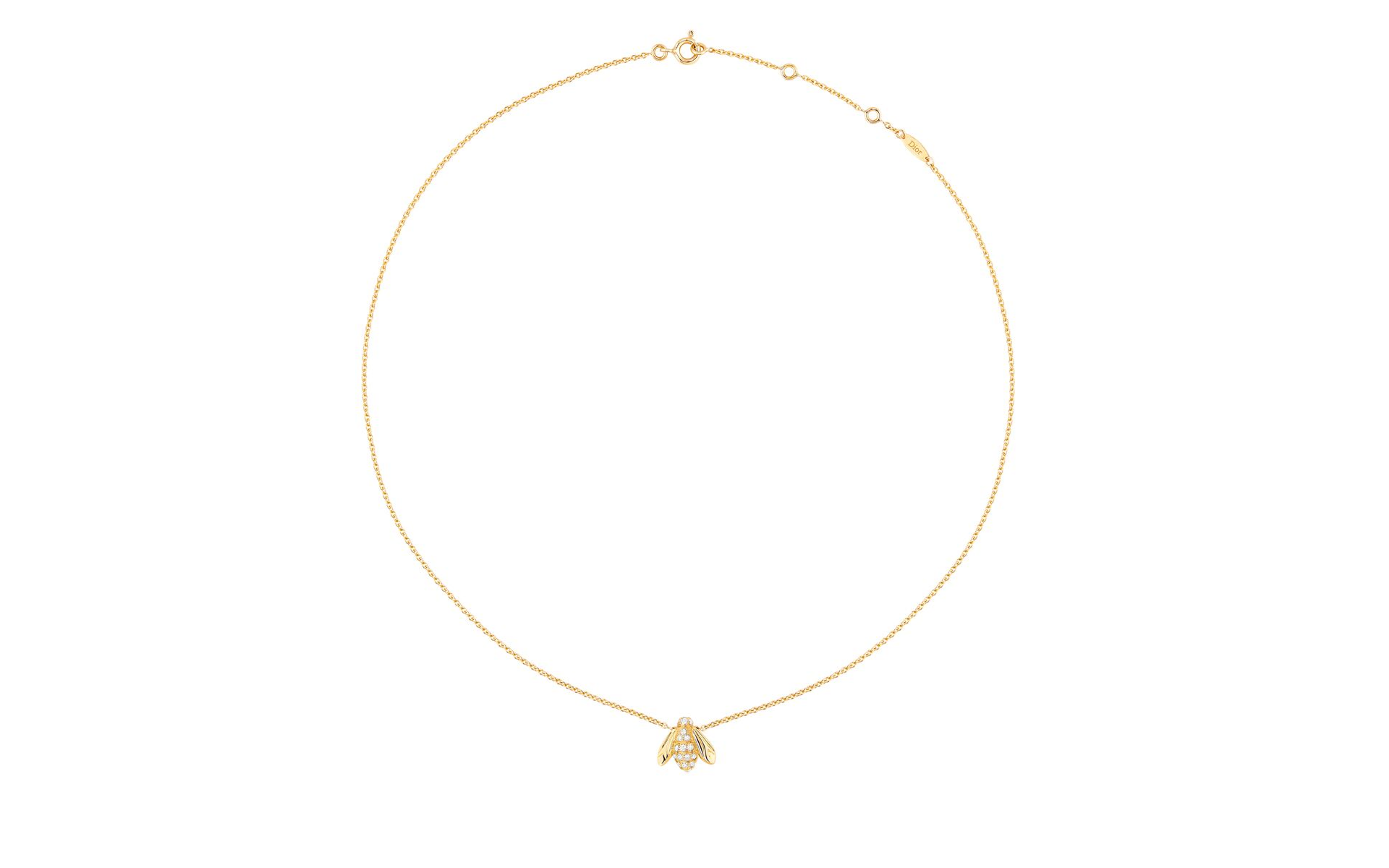 Tap into nature with this whimsical ladybug necklace from Dior. Photo courtesy of Dior
